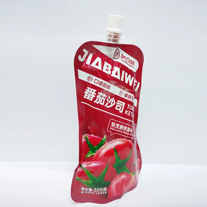 Tomato Paste Sachet Flat Sachet Stand Up Sachet Tomato Paste Sauce