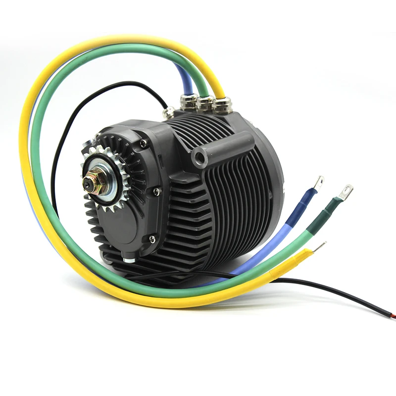 180*234 Mm 72v 12000w 16.15kg Electric Bicycle Ebike Conversion Kits Mid Drive Motor