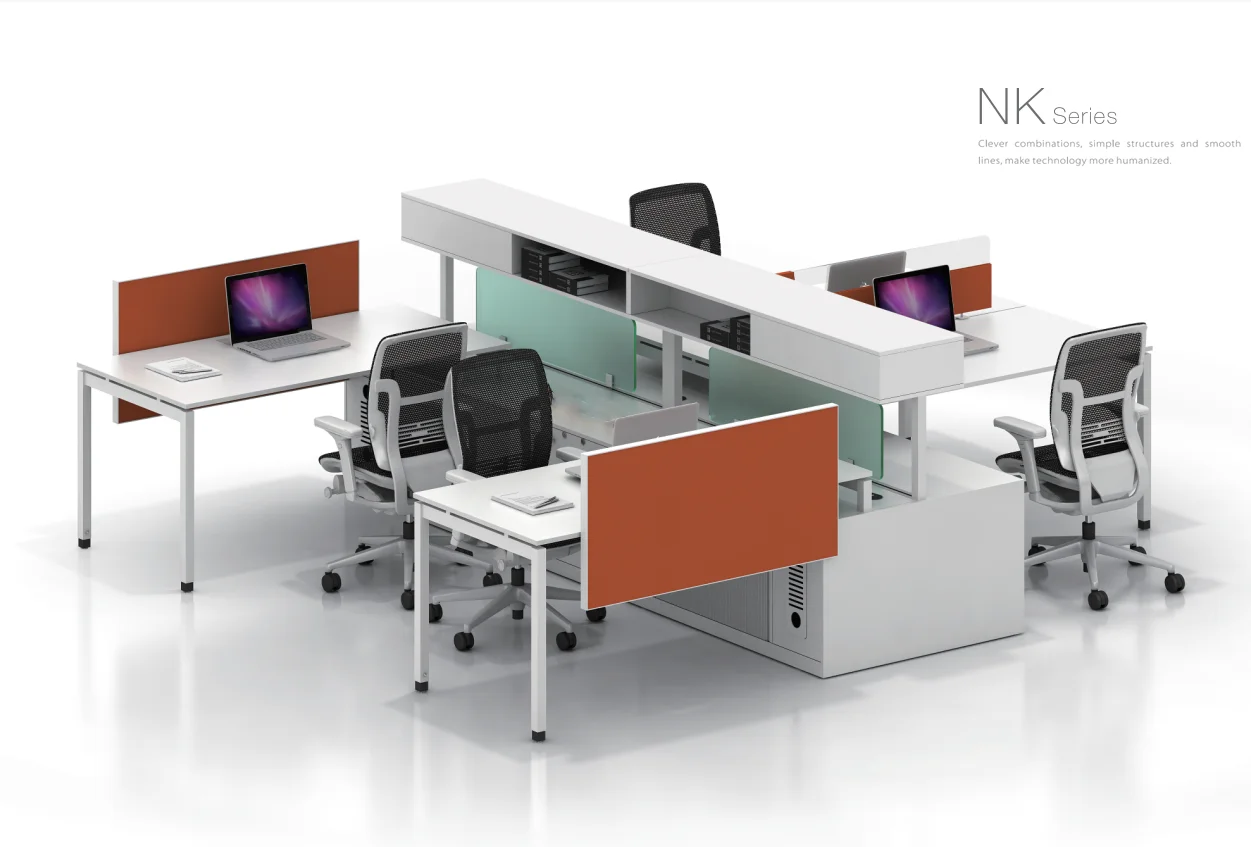 office building material partition wall panels modular call center screen  Acoustic workstation