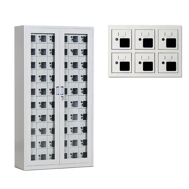 professional wholesale metal steel furniture storage phone mobile charger cabinet manufacturers