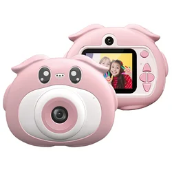 Low Illumination Full Hd 1920X1080 Children Kids Selfie Camera Green Stick Super Cool Language 1080P Camera Kids