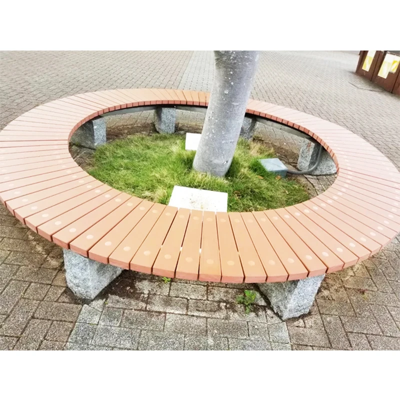 Wood substitute waterproof corrosion wpc outdoor leisure chair metal wood slats for cast iron garden bench