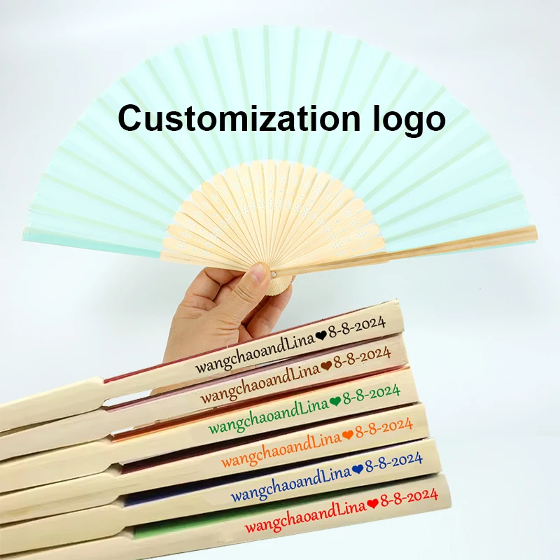 Personalized Antique Folk Art Hand Fan Home Decoration Business Promotional Gift Variety Styles Love Fairy Sport Model Pattern