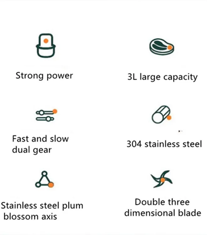 3 Leaves 4 Leaves Meat Grinder Blade for Sale/discount Sale Silver crest Meat Grinder