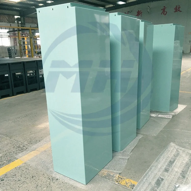 Metal material equipment cabinet with different types