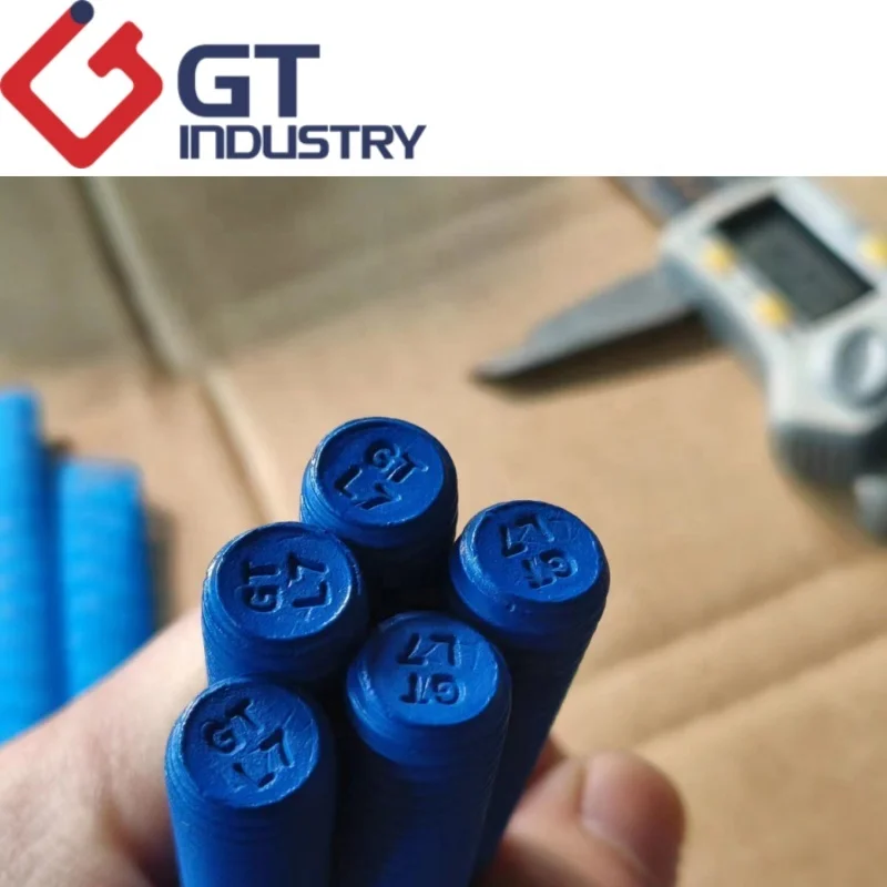 Astm A320 Grade L7 L7m A193 B7 B7m B16 L7 L7m Stud Ptfe Xylan 1424 1070 Coated M12 Price Earth Unc Stud Bolt