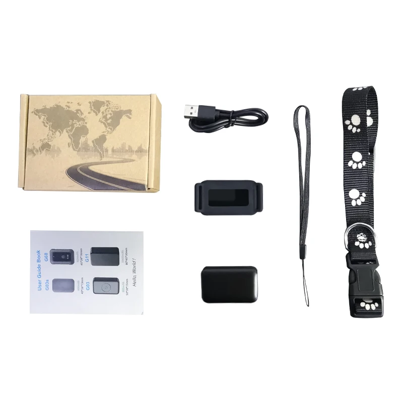 Hot Sale Dog Anti-Loss Locator GPS Tracker Collar GPS Real-Time Global Accurate Pet Locator Collar For Android IOS System