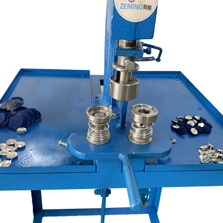 New Type Treadle Sliding Making Square Round Button Badge Buttons Machine For Furniture