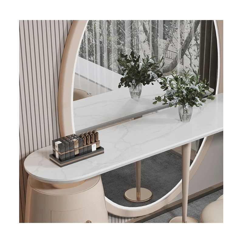 Home Furniture Wooden Dressing Table Makeup Designs Mirror With Drawer Set Modern White Mesadressing table designs simple