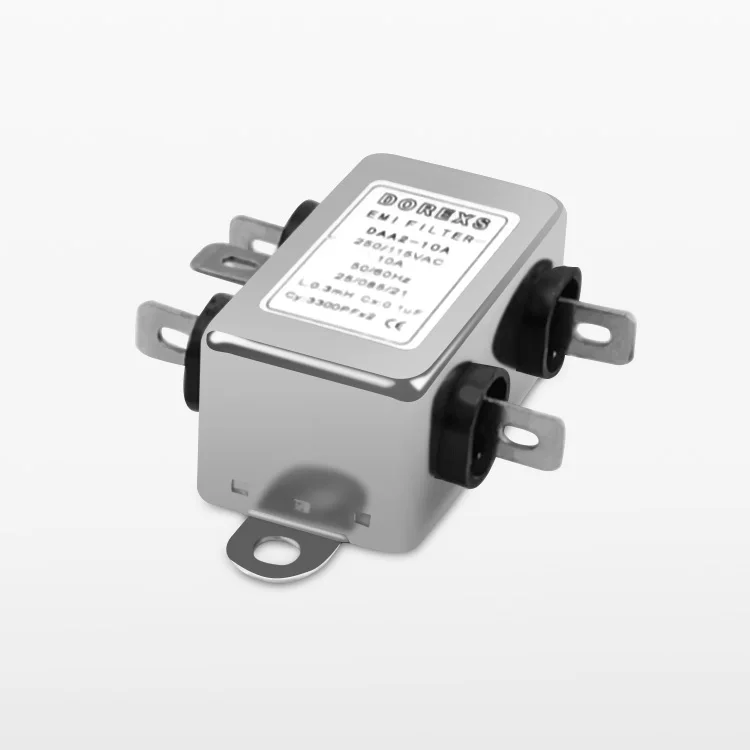 Dorexs professional manufacturer DAA2 passive noise filter emc single phase noise suppressor filter