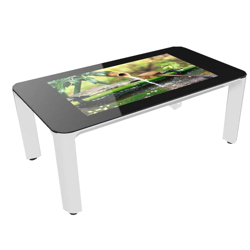32/43/55-inch smart touch screen coffee table multi-point gaming table interactive self-service inquiry display table