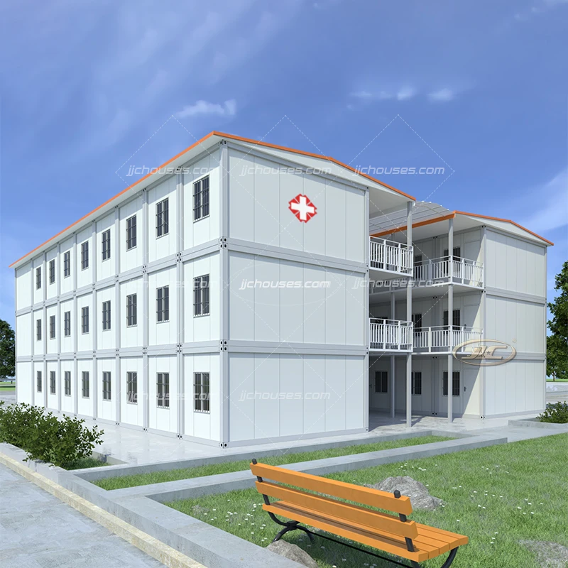 fast Installation treatment room relief building emergency folding shipping clinic house container mobile hospitals