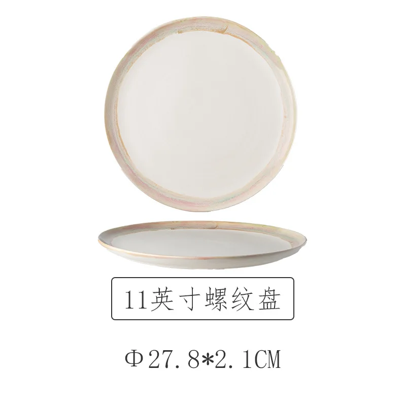 Factory direct sales Japanese style ceramic tableware set dish and bowl Hotel dish and plate spot