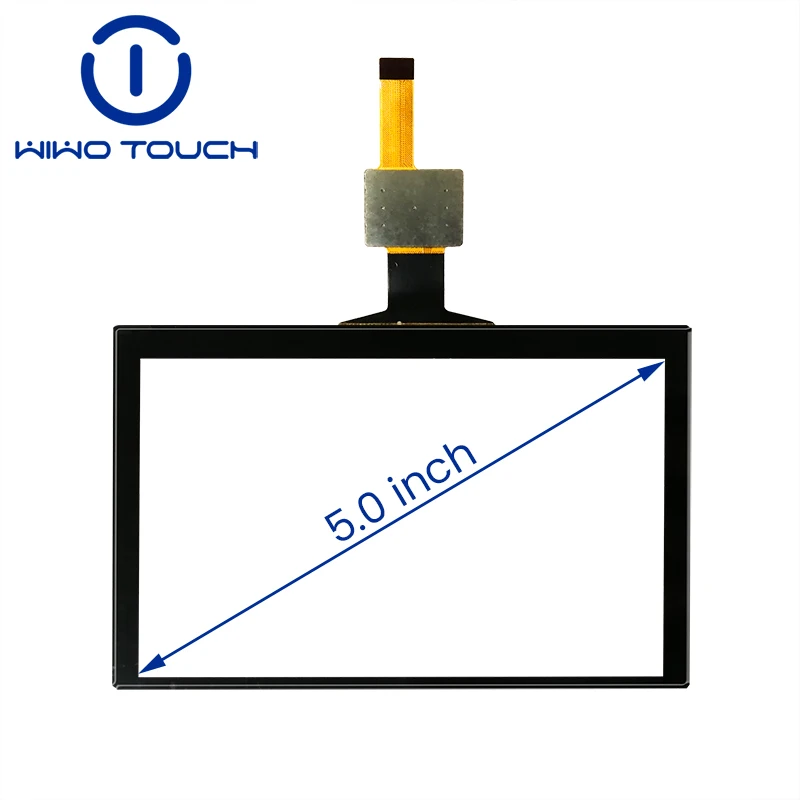 5.0 Inch Capacitive 2.5D Touch Screen Industrial Monitor 1000 Nits Brightness Outdoor Display For Restaurant Cash Register