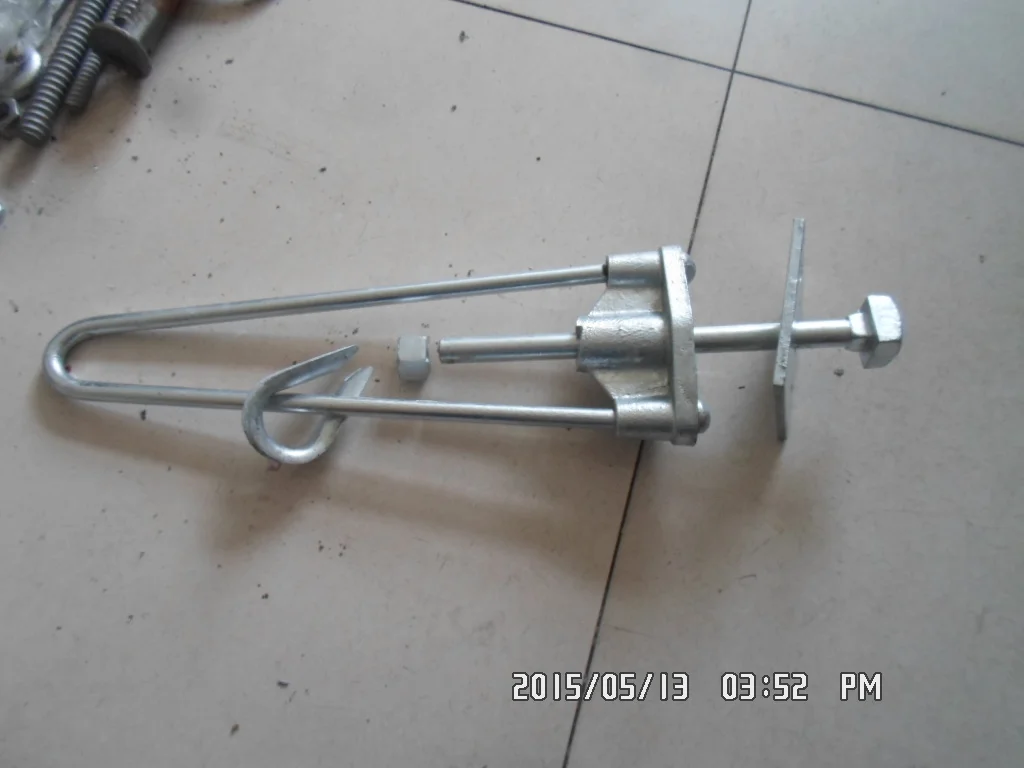 Adjustable Stay Rod Hot Dip Galvanized Steel Pole Line Hardware for Power Accessories