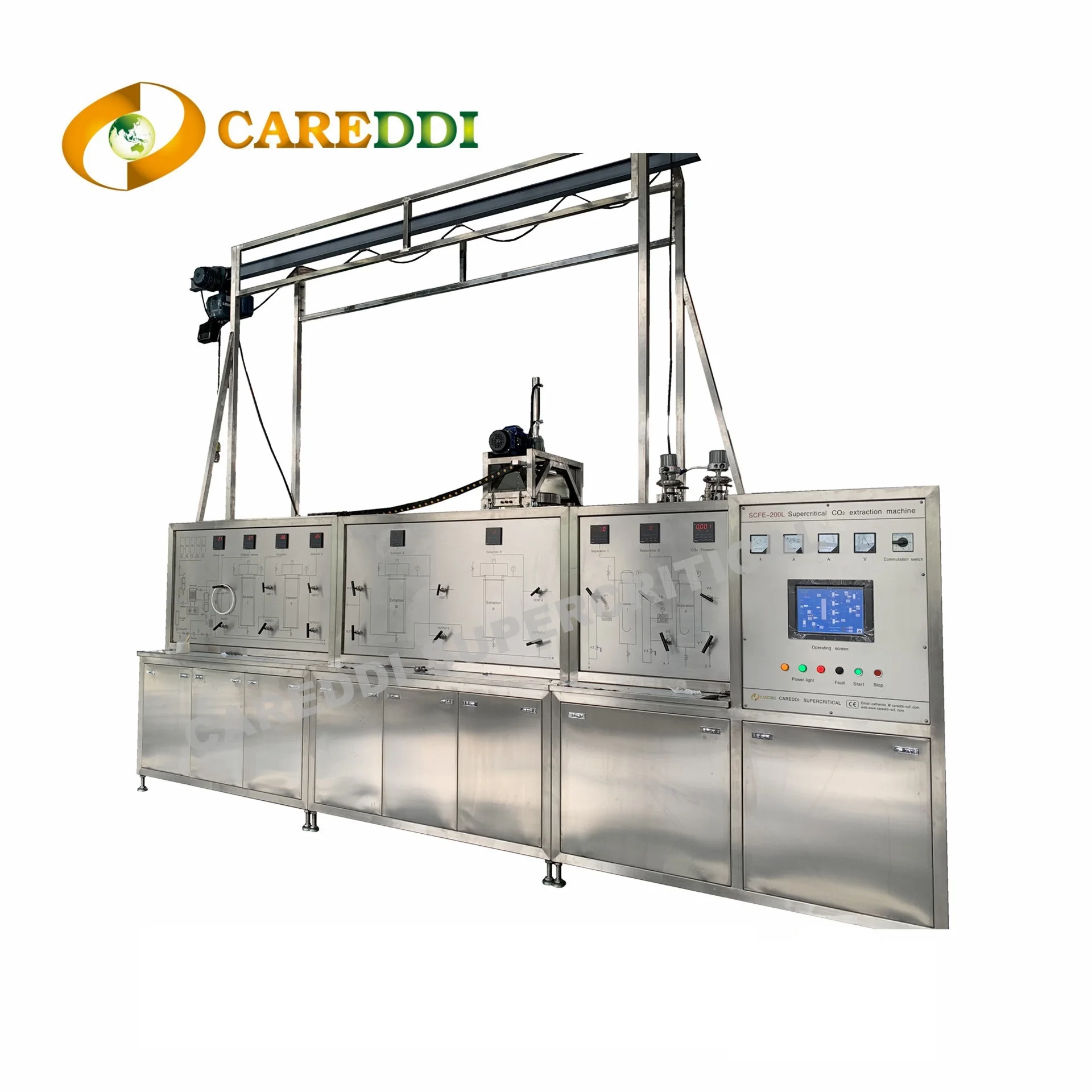 Model 200L Professional Supercritical CO2 Extractor Chili Colour Extraction Machine