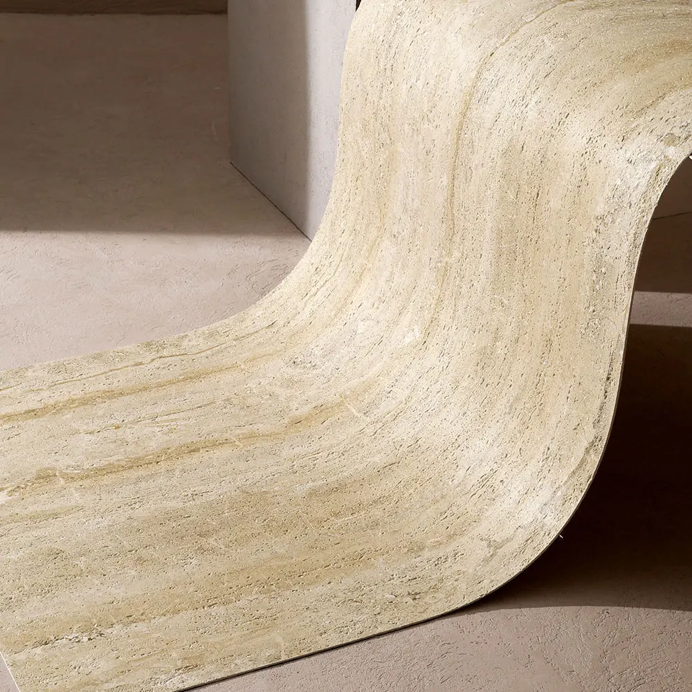 Natural Stone Powder Soft 600*1200mm Waterproof Mcm Flexible Stone Wallpaper 3d Wall Decor For Outdoor Decoration