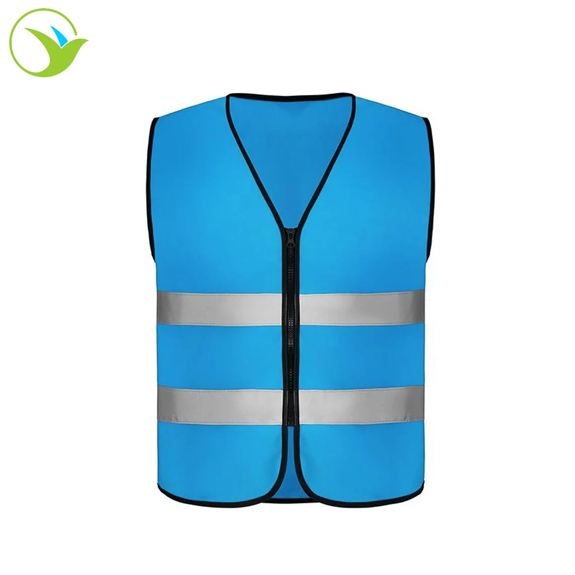 
Promotion zipper pockets yellow ansi 2 class reflective rescue jacket vest roadway high visibility safety reflection vest 