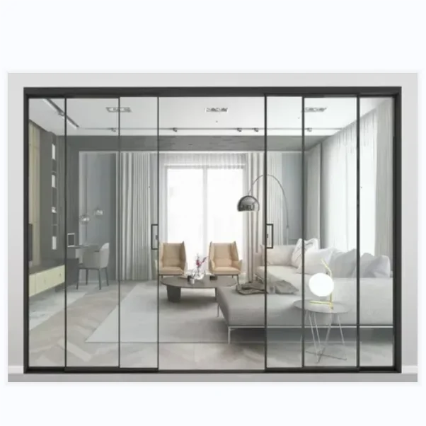 JBDhome Insulated Energy Efficient Toughened Glass Aluminium Sliding Door for Bedroom High Quality Custom Sliding Door