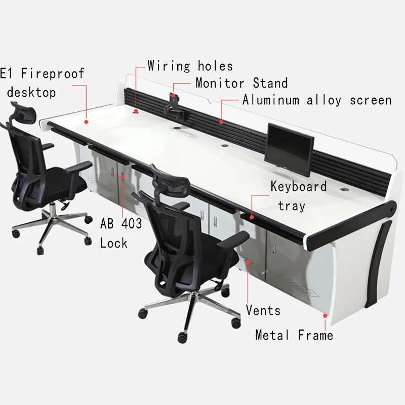 Kehua Fuwei Customizable Modular Design Built-in Storage Control Room Consol