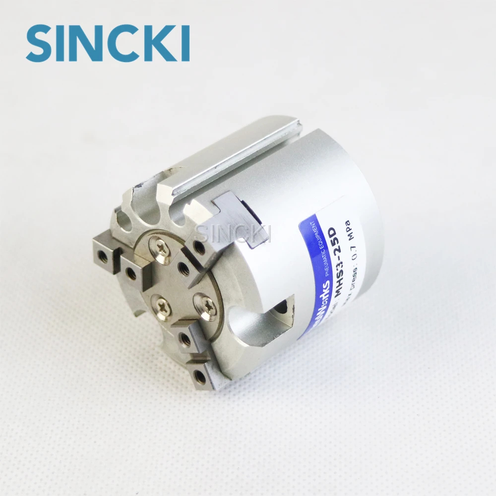 SMC Type MHS3 Series Parallel Style Air Gripper / 3-Finger Type