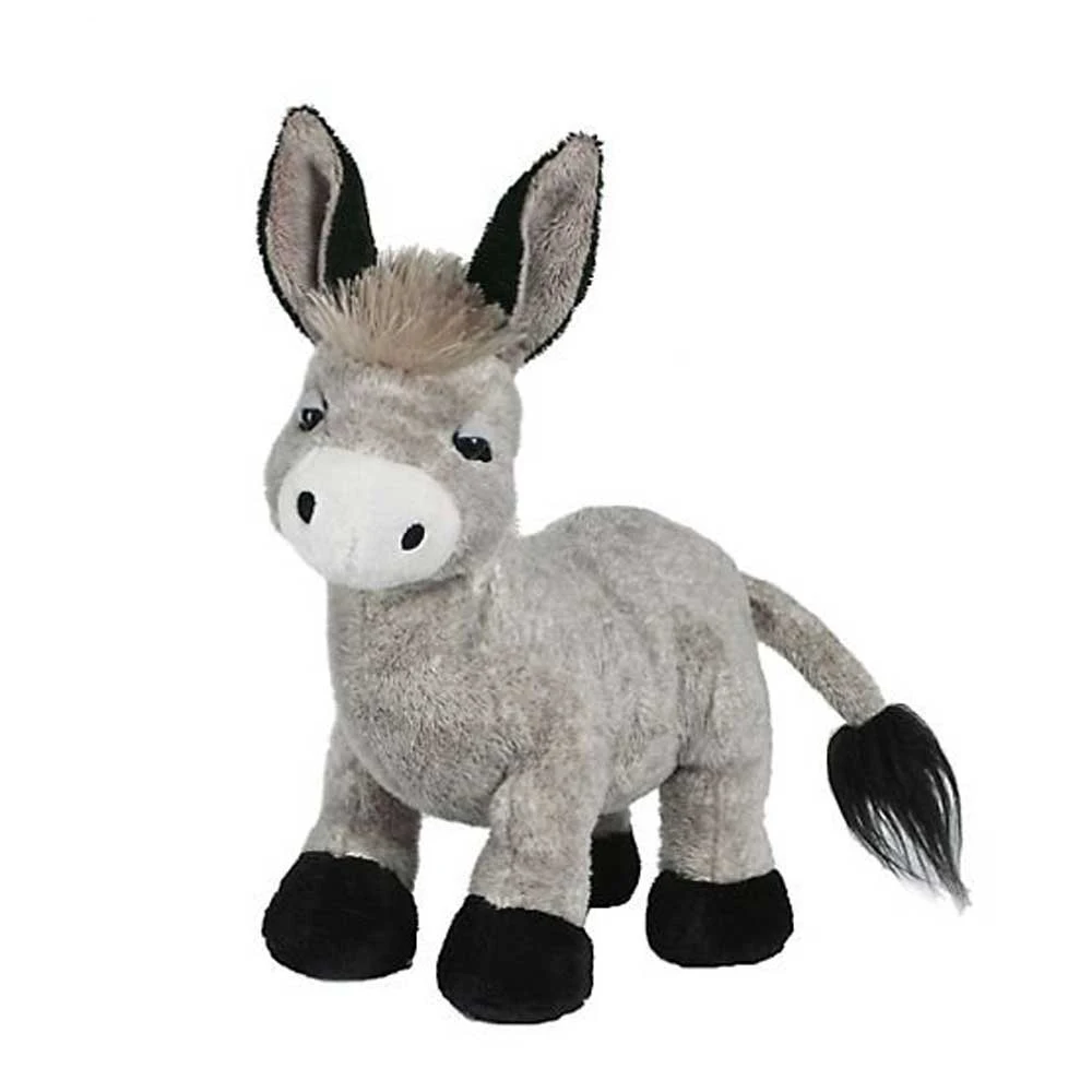 EN71&ASTM Standard Custom Life Size Plush Donkey Stuffed Animal Toy