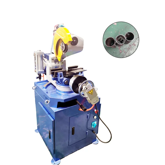 chinese manufacturer sell pneumatic steel  pipe cutting machine with automatic clamping for 38mm pipe cutting made in China
