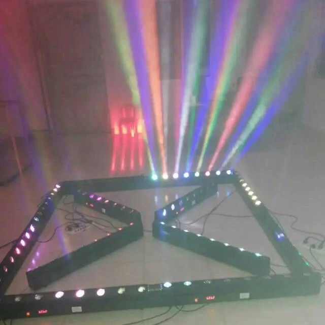 Сценический светодиодный светильник DMX 8*10 Вт