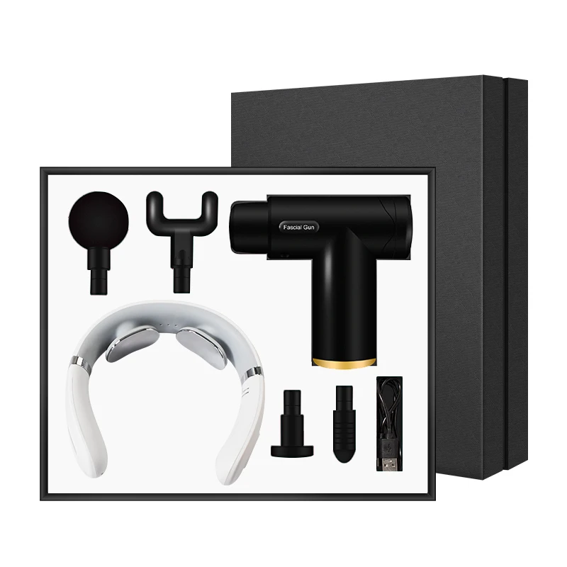 Best selling fascia gun Professional massage product relaxing muscles&Neck massage gift set for her