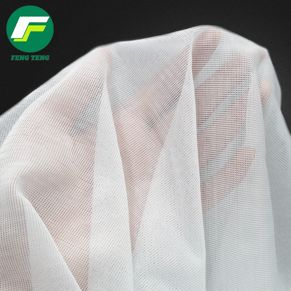 Wholesale 302  0.35 Thickness  150D 3+1 Fine Silk Fabric Leather Knitted Lining Fabric Polyester Fiber Fabric