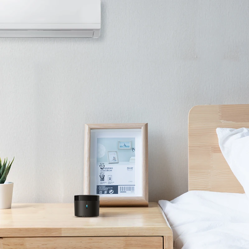 Home smart system BroadLink RM4 mini universal remote Air conditioner remote compatible with Google Alexa