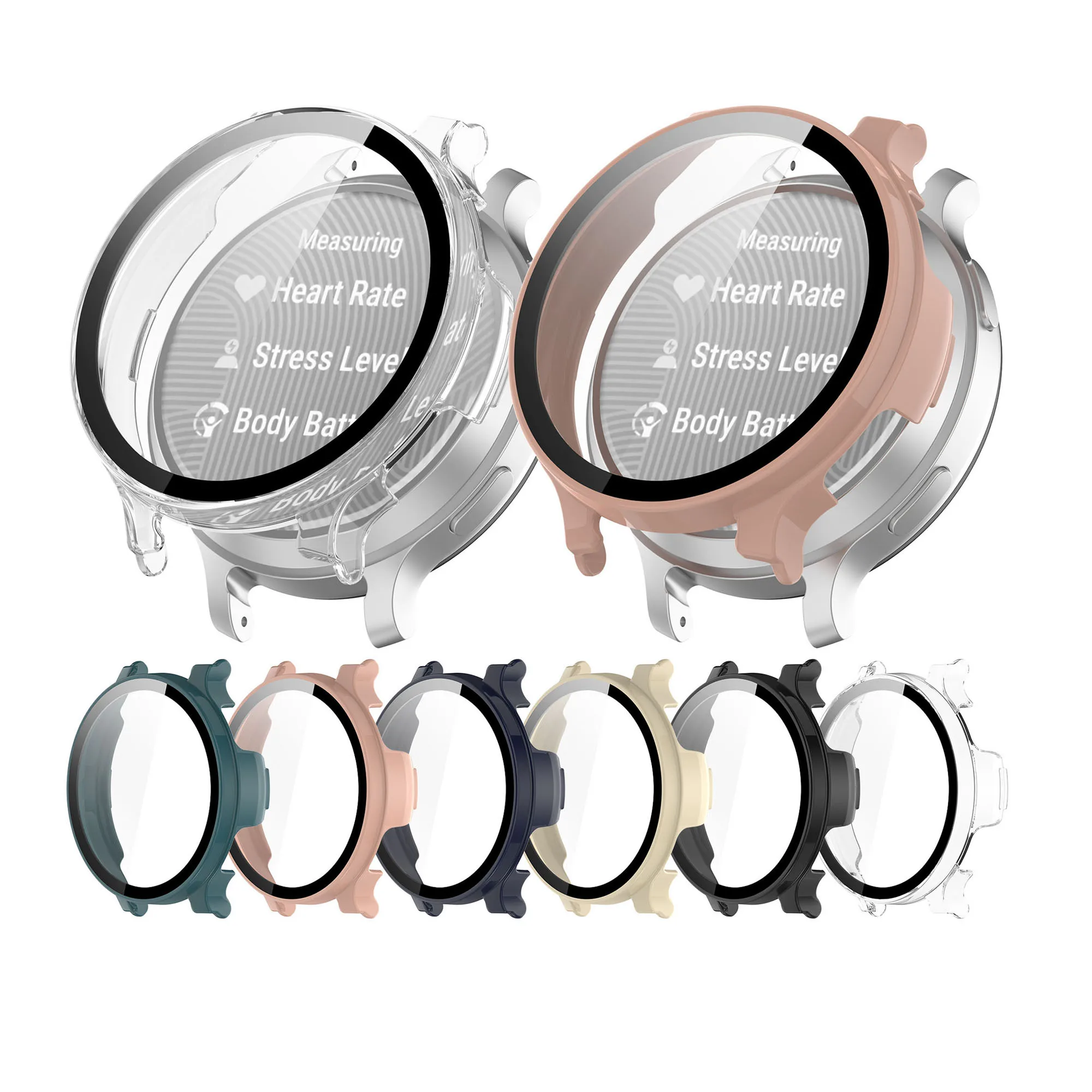 Стеклянный чехол для Garmin Lily 2