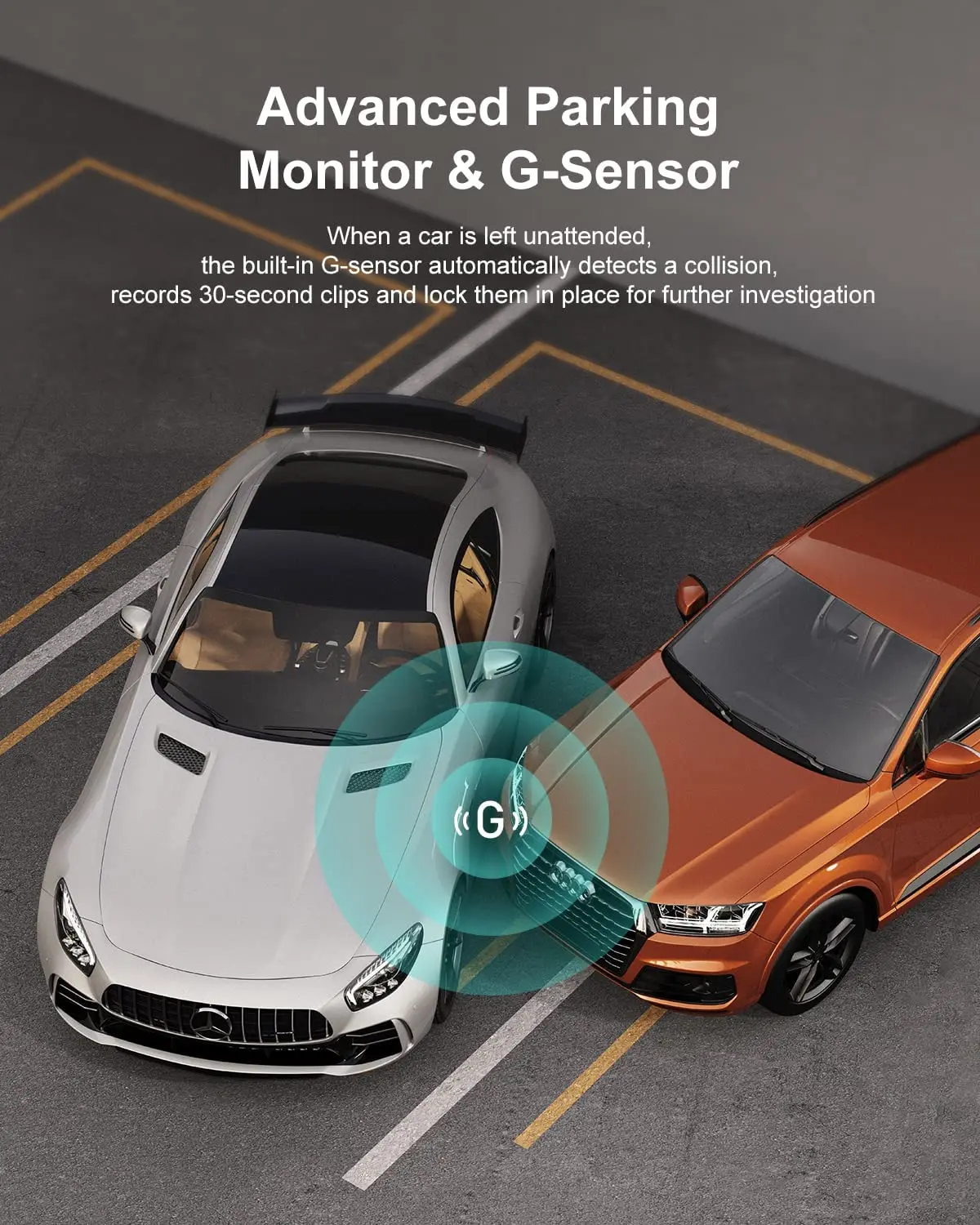 3 inch LCD FHD 1080p DVR Video Recorder Video Recorder Recording Loop Mini Car DASH camera