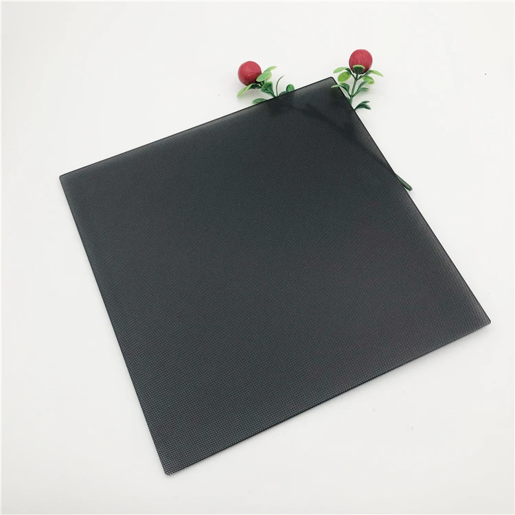 Size 310x310mm 3d printer Platform Heated bed Build Surface Glass Plate/Lattice glass plate