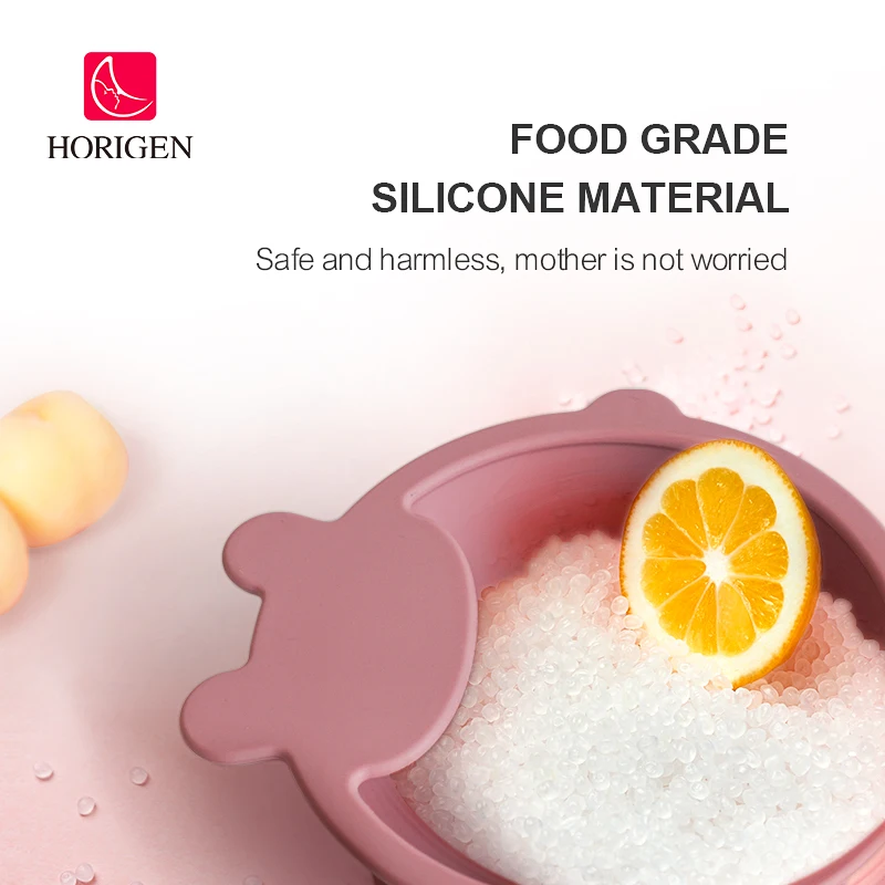 factory OEM custom supplies food grade silicone baby bowl spoon sets bpa free kids silicone tableware