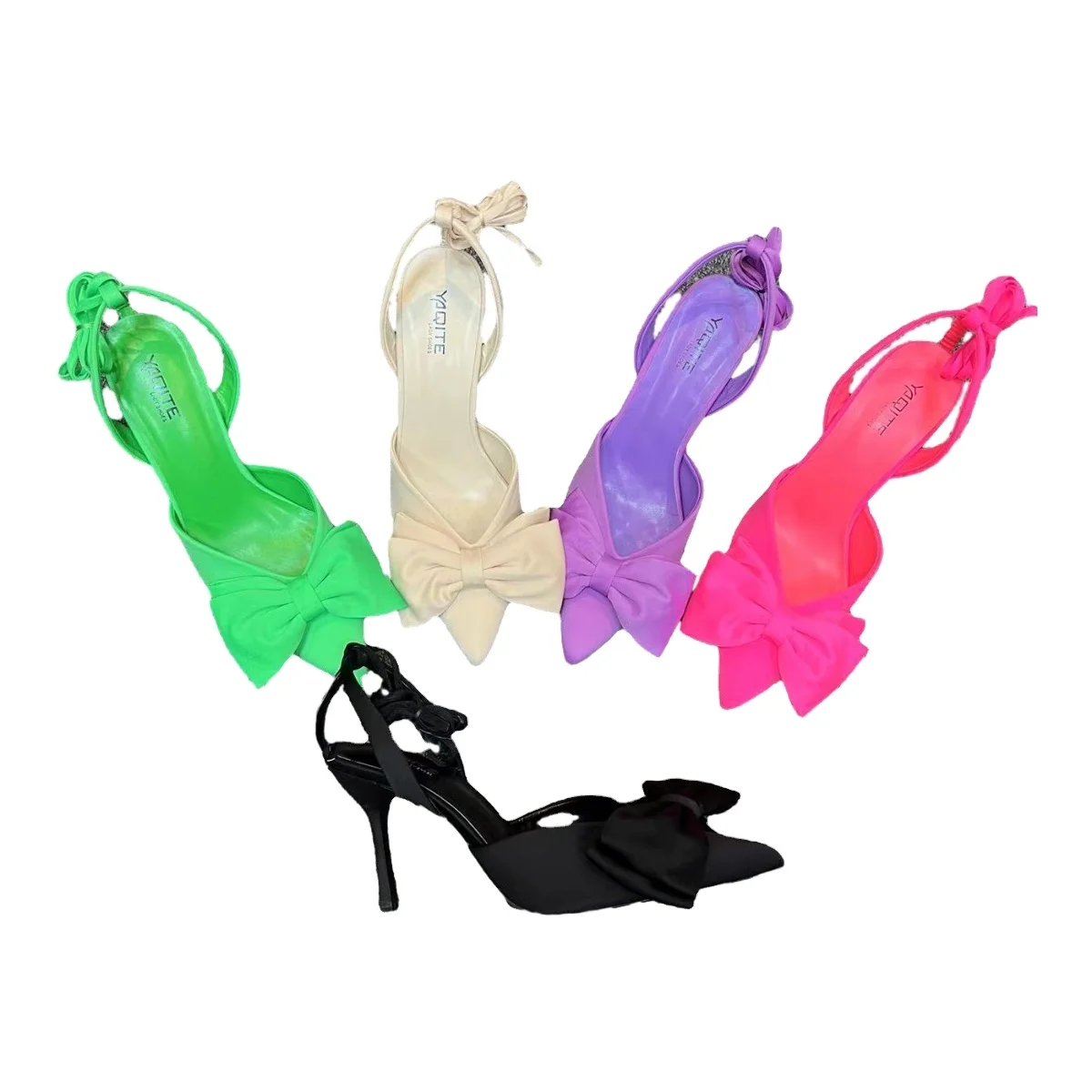 Wholesale ODM Fashion  Pointed Head Shoes Summer Sandals Women and Ladies High Heels