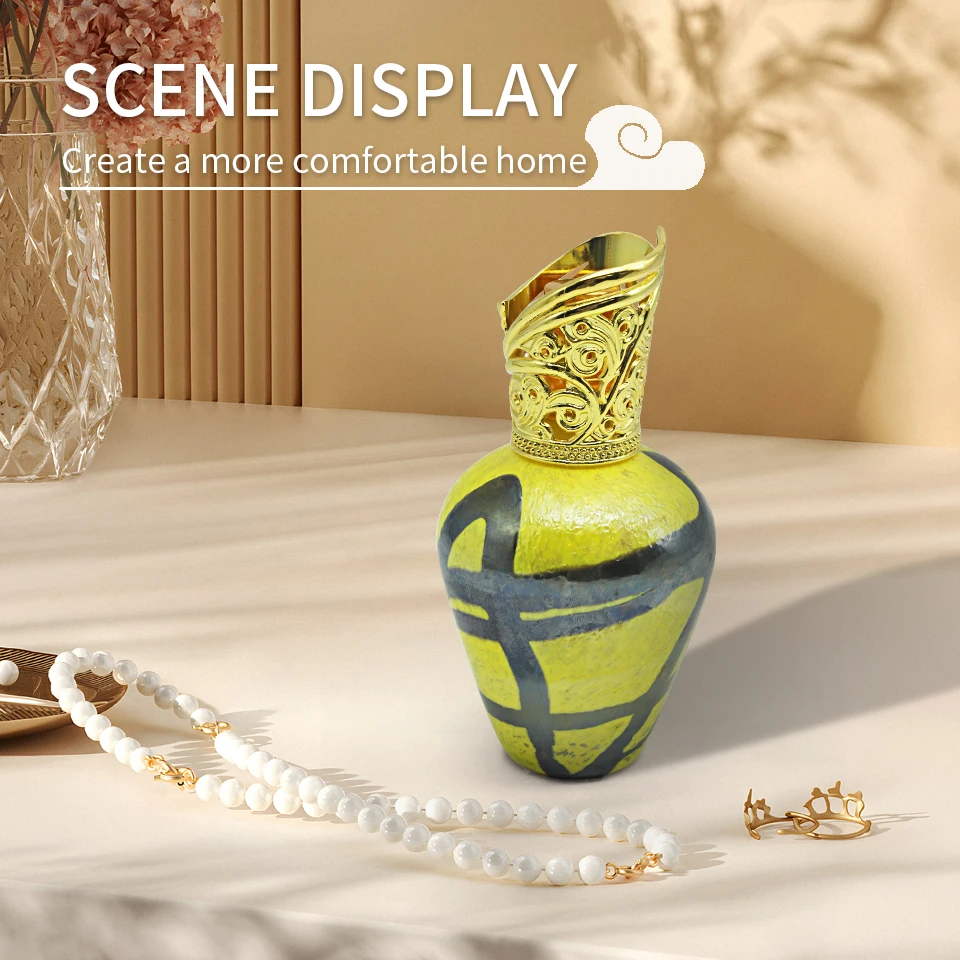 New Design essential oil catalytic Handmade glass fragrance lamp , catalytic fragrance lamp with capacity for home fragrance