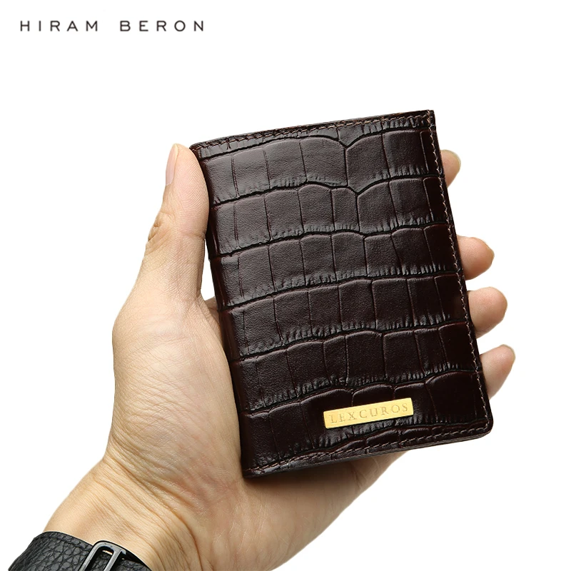 Luxury Men Credit Card Holder Wallet for Men Italian Leather RFID Blocking ODM OEM Wholesale