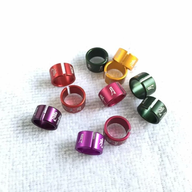 2020 GSF ABR-O металлическое кольцо кольца для пальматов персонализированные птиц Алюминиевые