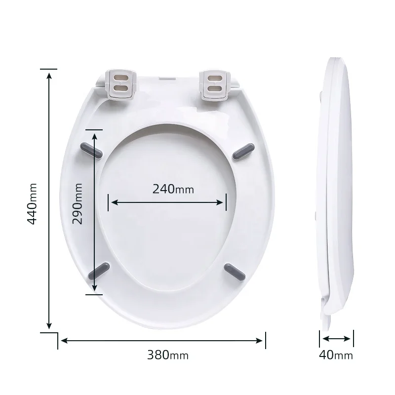 Современная пластиковая крышка для унитаза Goodone