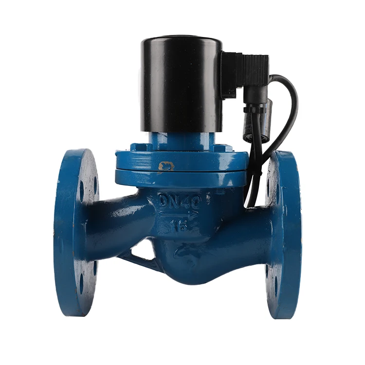 Cost-effective long-service life DN25-DN50 normally closed carbon steel flanged steam solenoid valve is used to control steam