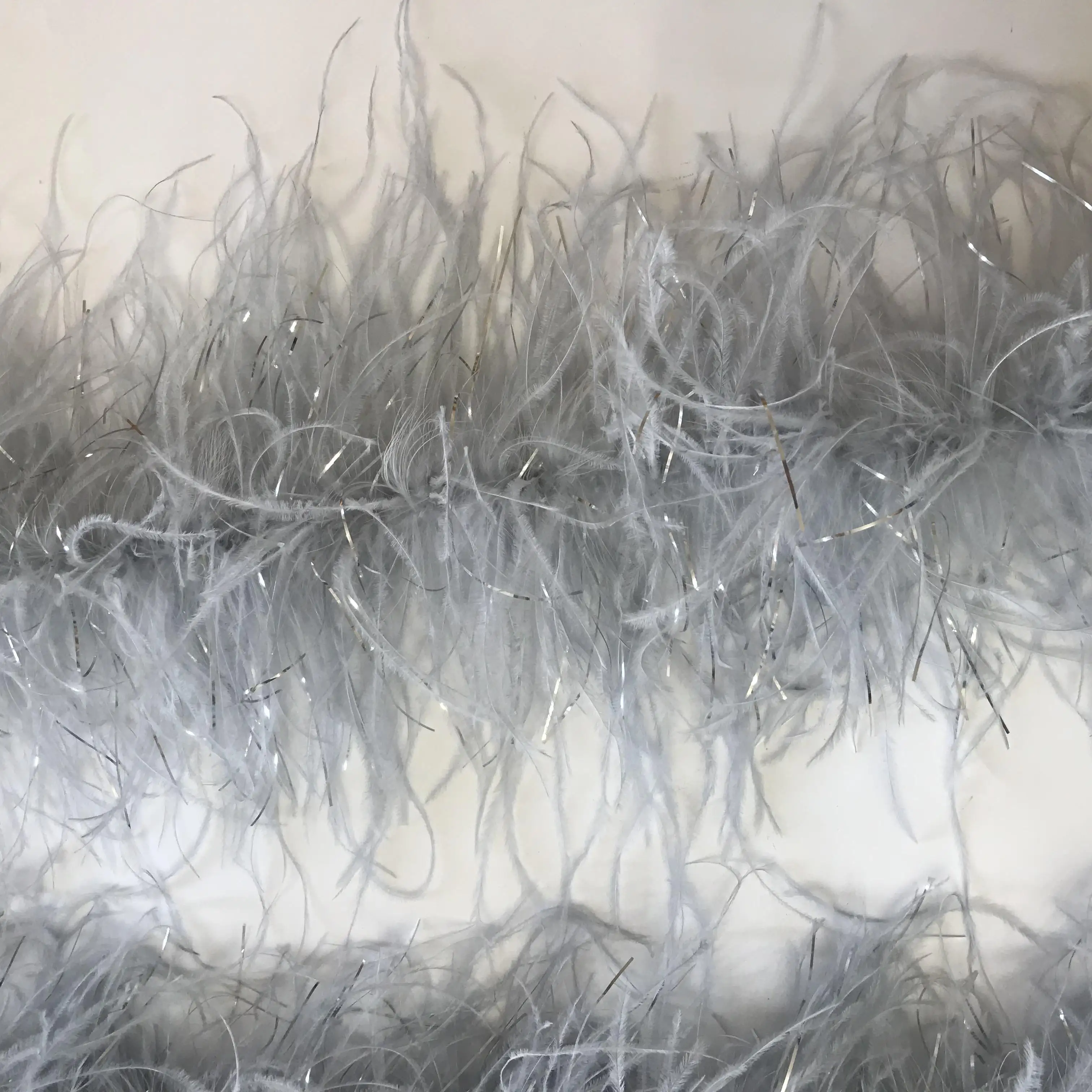 Brand New Product Aqua Ostrich Feather Boa Ostrich Feather Boa 10 Ply Feather Boa Ostrich