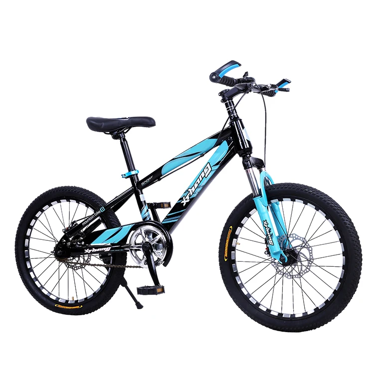 Wholesale price Bicycle Manufacturer 20-inch boy jump For Children with MTB saddle matched color 2 Hand Brakes light Weight Bike