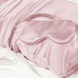 Luxury Wedding Gift 100% Mulberry Silk Eyemask Set Travel Sleeping Eyemask For Airplane Hotel Silk Eye Mask