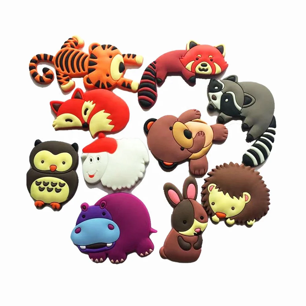 3D animals Customized PVC fridge magnet souvenir gifts