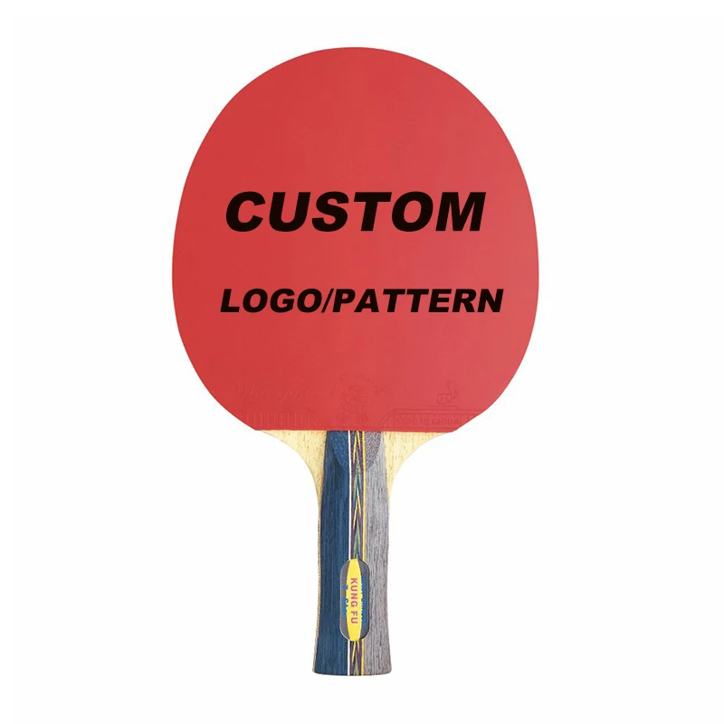 Ракетка для пинг-понга профессиональная резиновая ракетка настольного тенниса 5 6 7 8 9 звезд под заказ