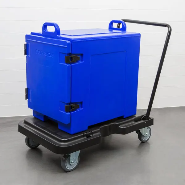 300kg Heavy Duty Folding Warehouse Foldable Utility Cart Platform Truck Hand Trolley