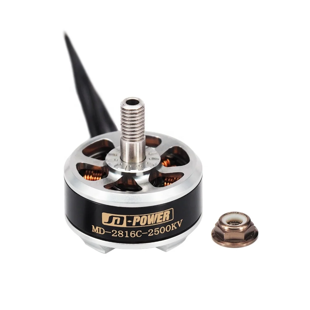 High quality JD-power MD-2816C 2205 2500KV FPV racing drone bldc motor CW CCW multirotor quadcopter drone motor for QAV 250