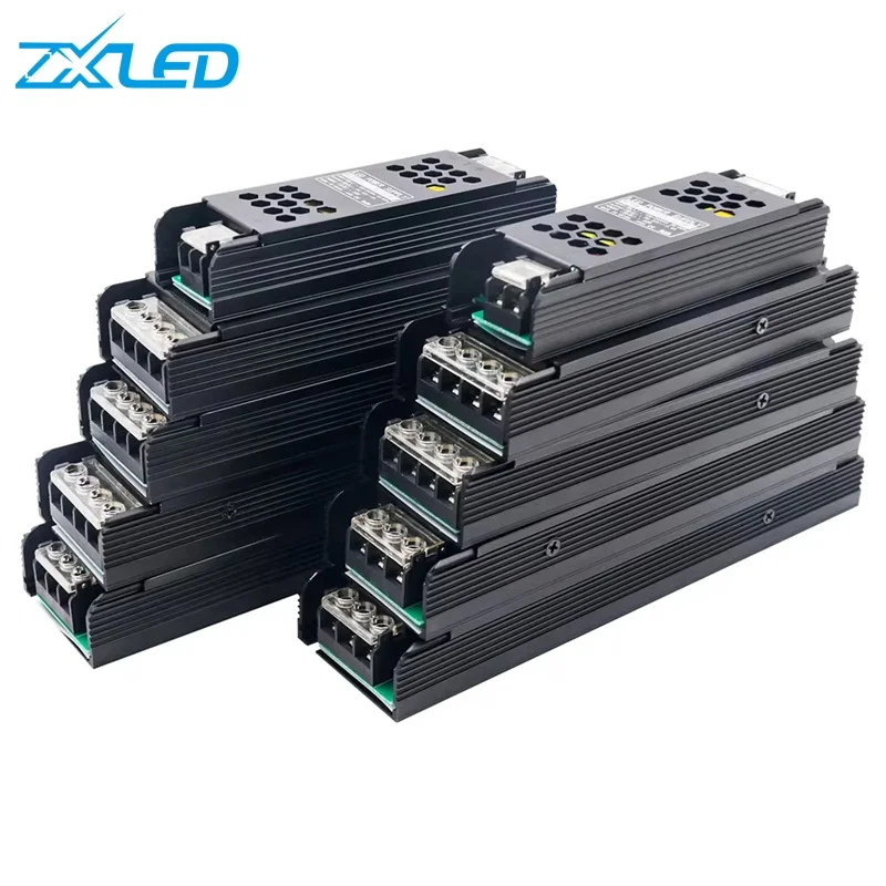 Light strip power supply DC12V 24V Lighting Transformer LED Strip Switch Driver Lamp 60W 100W 150W 200W 300W 400W Power Source