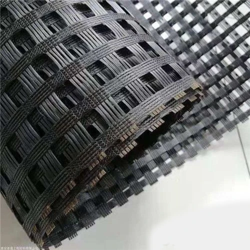 Glass fiber geogrids 30kN for asphalt road construction glass fiber bidirectional geogrids